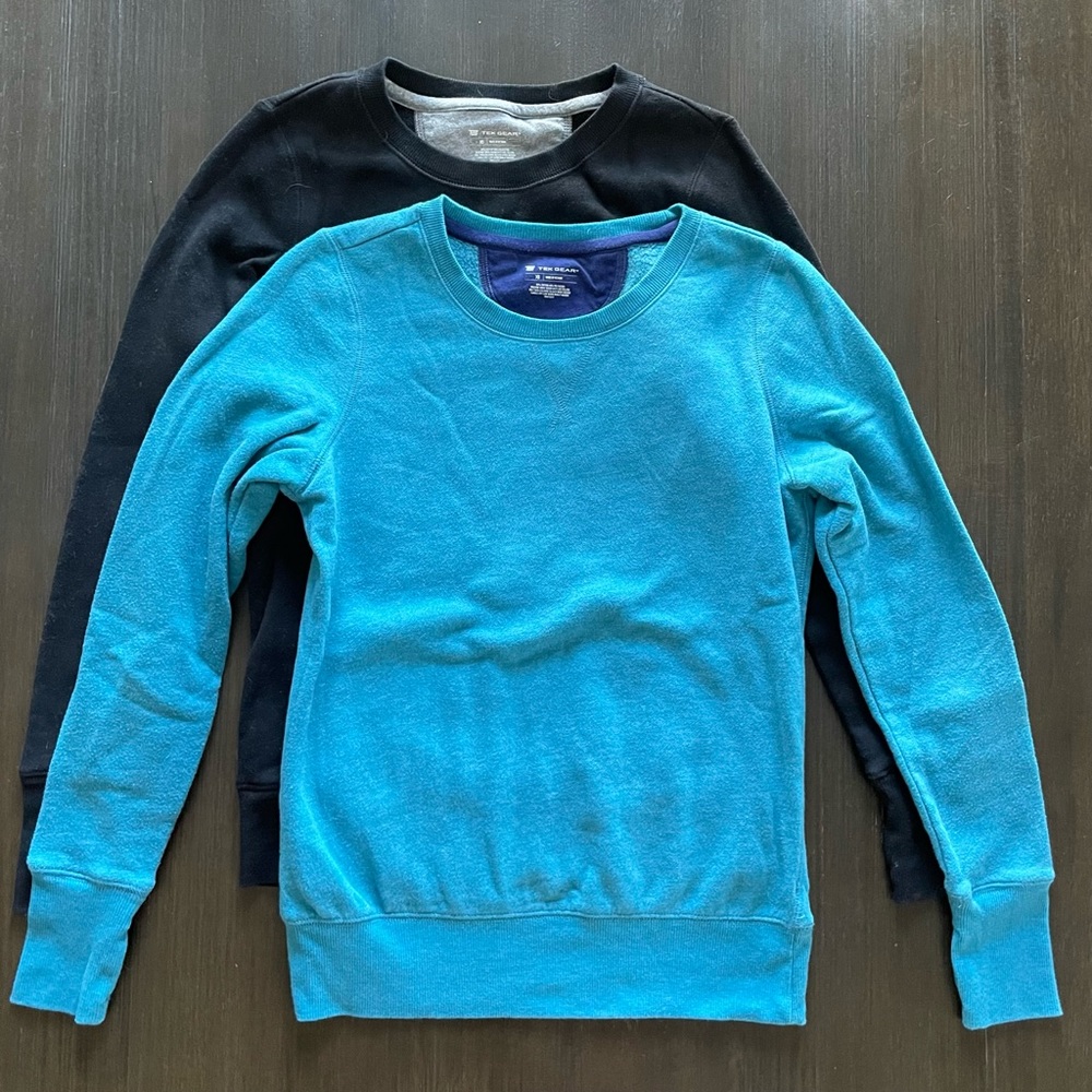 Tek Gear Pullover Crew Neck Sweatshirt Bundle